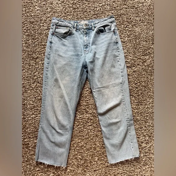 Topshop Straight Leg - Picture 2 of 8